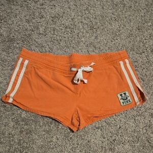 PINK Victoria's Secret Orange Shorts